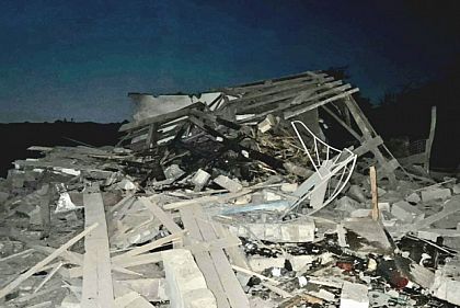 Российские оккупанты ночью ударили по двум районам Днепропетровщины