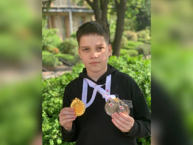 Криворіжець завоював золото на Чемпіонаті Грузії з плавання