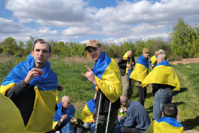 Украина вернула из российского плена еще 45 защитников «Азовстали»