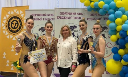 Гимнастки из Кривого Рога завоевали 10 медалей на Всеукраинском турнире