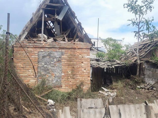 Российские войска обстреляли Никополь и еще две громады: повреждены 6 частных домов