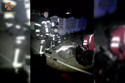 Криворожские огнеборцы спасли на пожаре женщину