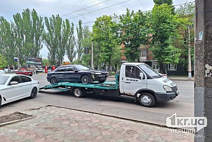 В Металлургическом районе Кривого Рога произошло ДТП