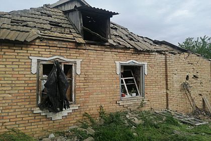 На Днепропетровщине враг сбросил боеприпас с дрона
