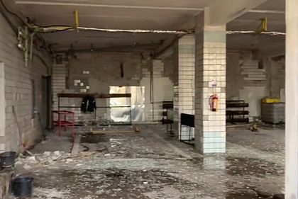 В Кривом Роге из-за ракетной атаки повреждена пожарная часть