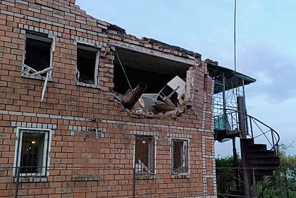 Враг атаковал Никопольский район дроном-камикадзе