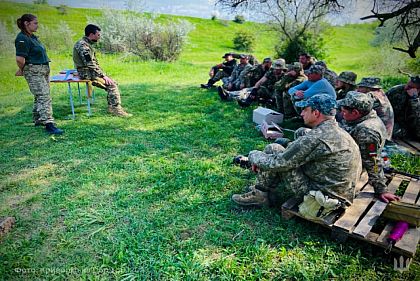 Теробороновцы Кривого Рога совершенствуют свои навыки