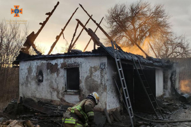В Криворожском районе в результате пожара погибла владелица дома
