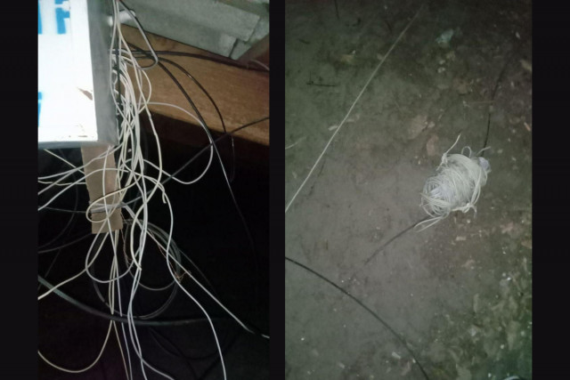 Поліцейські Нікополя виявили підозрюваного в серійних крадіжках кабеля інтернет-провайдера