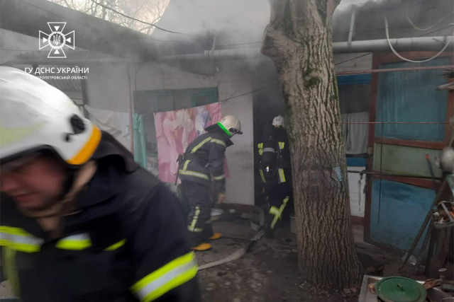 Два пожара на Никопольщине: один человек погиб, еще один - пострадал