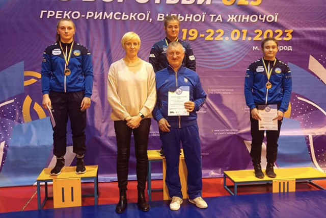 Криворізькі борчині вибороли дві медалі на чемпіонаті України.