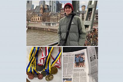 Криворожский пловец завоевал награды на соревнованиях в Германии