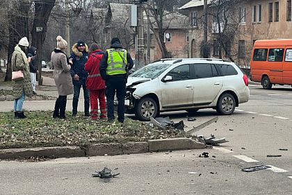 У Кривому Розі на перехресті з непрацюючим світлофором сталося ДТП