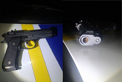 В Кривом Роге задержали мужчину, который размахивал оружием на проезжей части