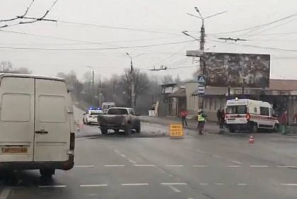 В Кривом Роге водитель «скорой» пострадал в результате ДТП, –  очевидцы