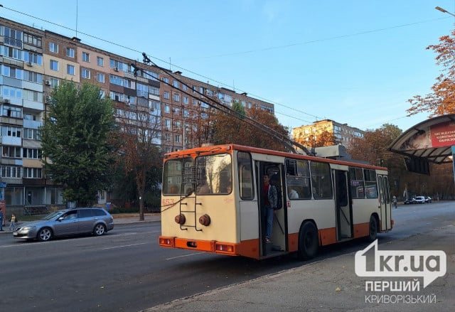 В Кривом Роге временно приостановят движение маршрута троллейбуса: где именно