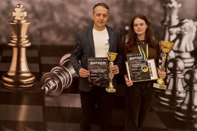 Шахматистка из Кривого Рога стала чемпионкой Украины по блицу