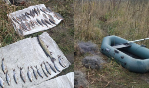 У Дніпропетровській області викрили рибалку під час незаконного промислу на річці Бик