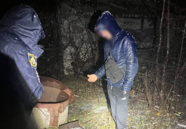 В Кривом Роге полиция охраны задержала вора металлолома