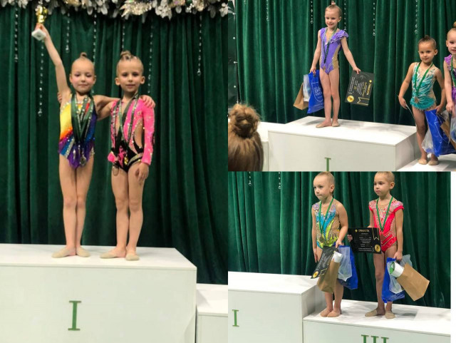 Криворожанки завоевали призовые места на Всеукраинском турнире по художественной гимнастике