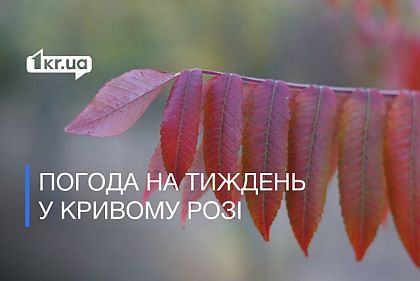 Погода на неделю в Кривом Роге