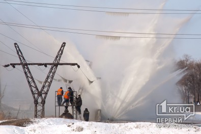 Авария по улице Песочная – прорвало трубопровод