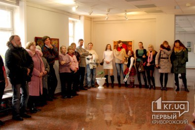 В Кривом Роге заслуженный художник Украины открыл выставку в стиле примитивизма (ФОТО)
