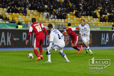 «Динамо» не смогло одолеть «Кривбасс» на своем поле