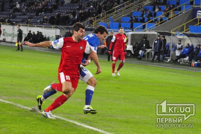 «Кривбасс» одержал победу в днепропетровском дерби