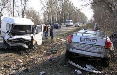В ДТП на Днепропетровщине травмировались 2 человека