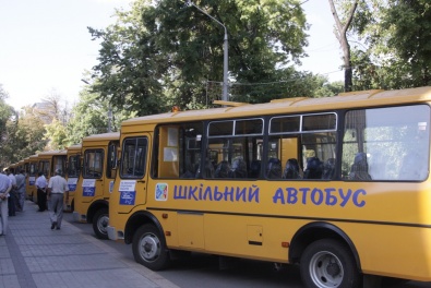 Криворожский район получил новый школьный автобус
