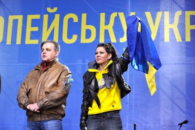 40 крепких парней из Кривого Рога будут защищать Евромайдан, - Руслана