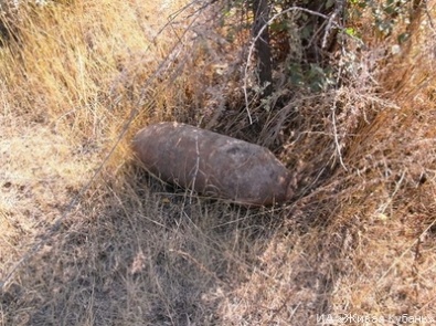 Возле Кривого Рога нашли 100-килограммовую авиационную бомбу