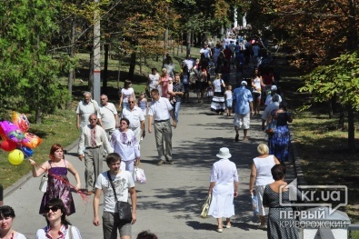 В парке имени газеты «Правда» прошли торжества по случаю Дня Независимости Украины