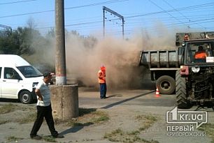 В Кривом Роге стартовал капитальный ремонт «дороги смерти» на ЮГОК