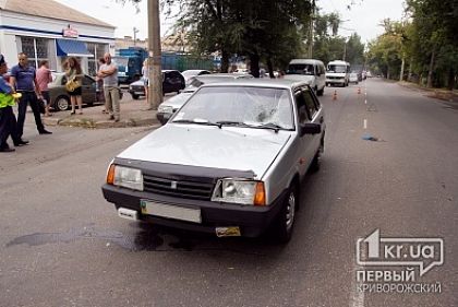 В Кривом Роге водитель «ВАЗа» сбил 19-летнюю девушку