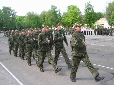 В понедельник в военной части Кривого Рога будут воспитывать старшеклассников