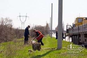 На ул. Объездной восстанавливают освещение