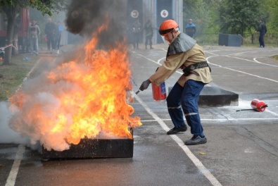 В Кривом Роге состоялись областные соревнования по пожарно-прикладному спорту