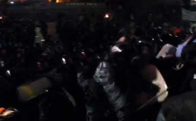 В ночь с 29 на 30 ноября «Беркут» жестоко разогнал активистов Евромайдана
