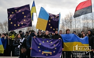 Криворожане собирают митинг против разгона людей на Майдане Незалежности