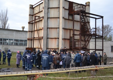 Спасатели Кривого Рога провели учения на КП «Кривбассводоканал»