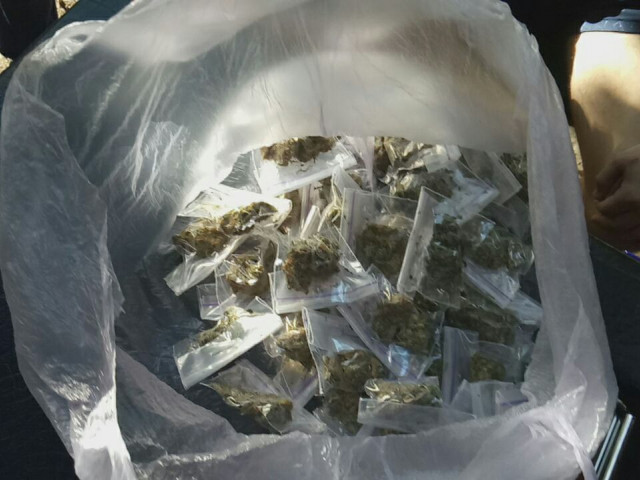У криворожанина изъяли 75 пакетов марихуаны