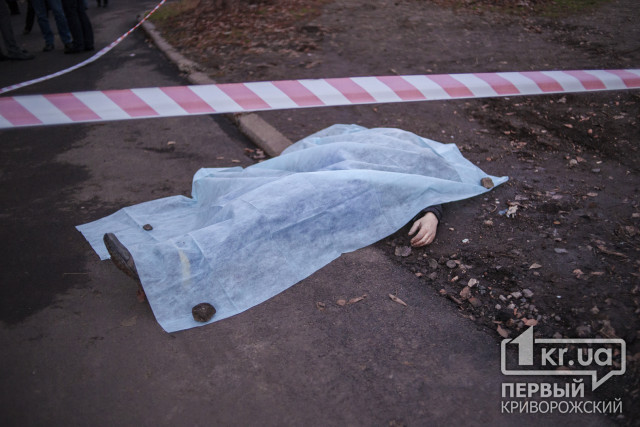В Кривом Роге трое неизвестных убили мужчину на глазах у горожан (ФОТО 18+)