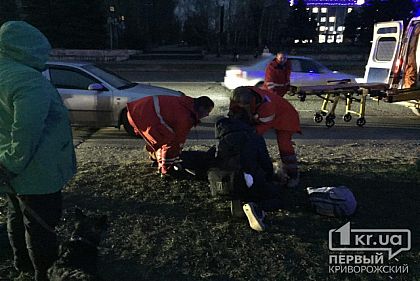 В Кривом Роге Opel сбил женщину с ребенком, перебегавших дорогу