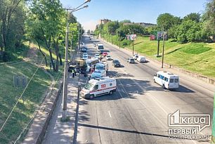 Пострадало 7 пассажиров. Масштабное ДТП в Кривом Роге