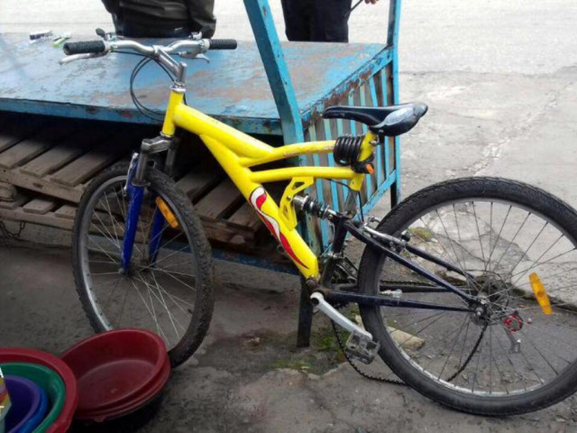 Мужчину ромской национальности, укравшего велосипед, задержали в Кривом Роге