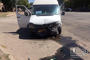 В ДТП с маршруткой подросток получил черепно-мозговую травму в Кривом Роге