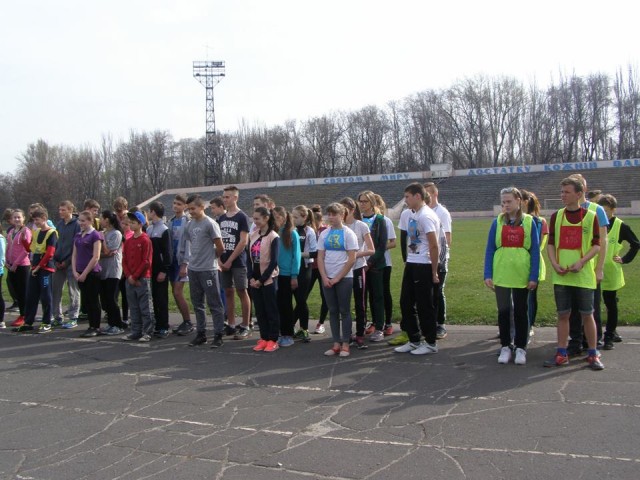 Школярі Тернівського району змагались з легкоатлетичного 4-х - борства