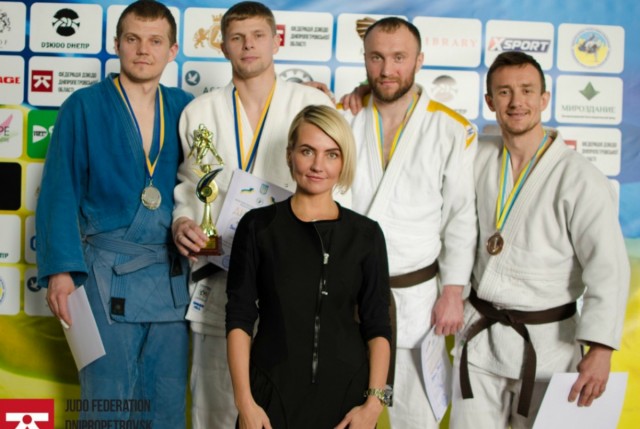 Криворожане заняли призовые места на Чемпионате Украины по дзюдо среди ветеранов